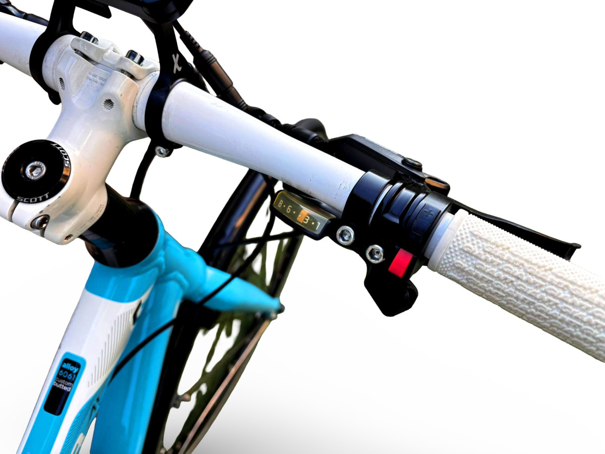 ROWER ELEKTRYCZNY SCOTT SUB45 HYDRAULIKA ALTUS 3X8 BIONX PRZEBIEG 1254KM
