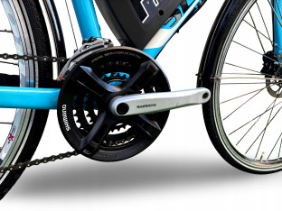 ROWER ELEKTRYCZNY SCOTT SUB45 HYDRAULIKA ALTUS 3X8 BIONX PRZEBIEG 1254KM