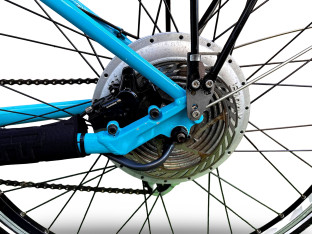 ROWER ELEKTRYCZNY SCOTT SUB45 HYDRAULIKA ALTUS 3X8 BIONX PRZEBIEG 1254KM