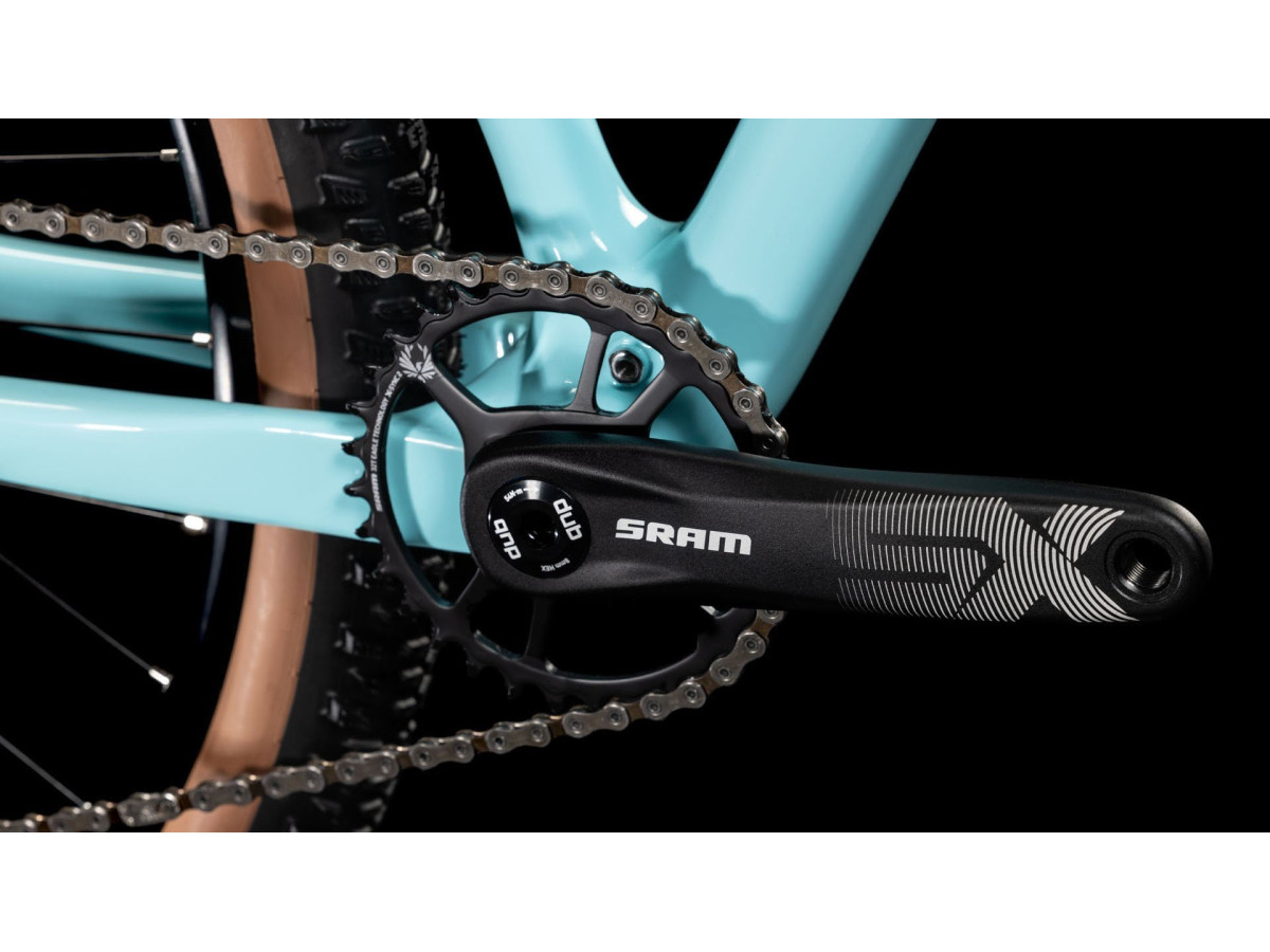 ROWER MTB CUBE REACTION C62 ONE CARBON RAMA XL 22" SRAM SX 12S 2025