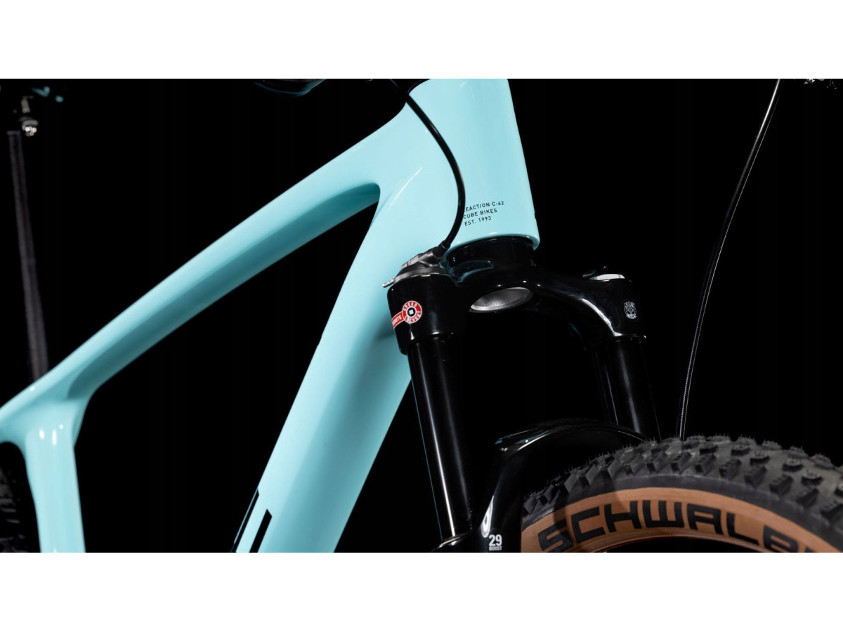 ROWER MTB CUBE REACTION C62 ONE CARBON RAMA XL 22" SRAM SX 12S 2025