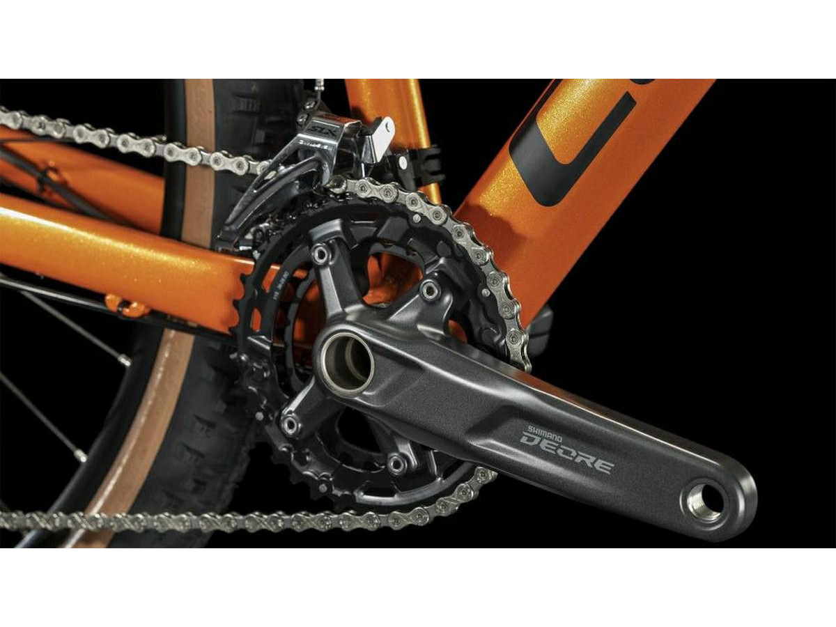 ROWER GÓRSKI MTB CUBE ATTENTION RAMA XL KOŁA 29" SHIMANO DEORE ROCK SHOX