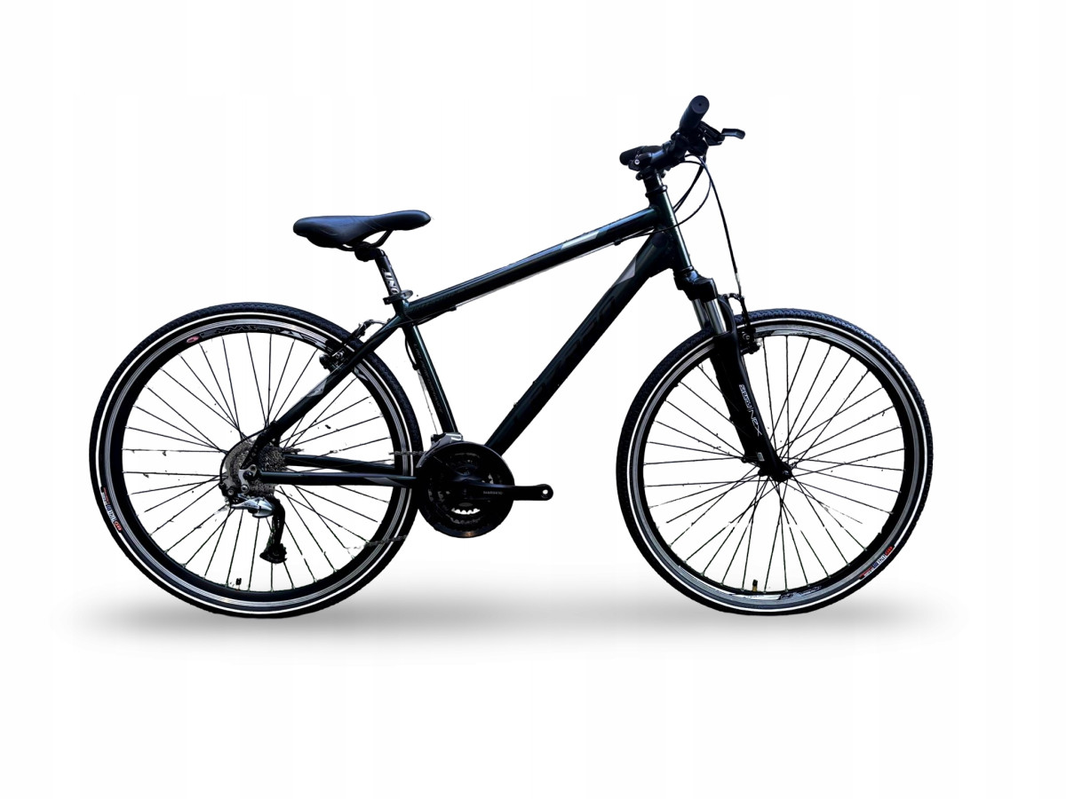 ROWER CROSSOWY LAZARO LRO PERFORMANCE RAMA 17" KOŁA 28" ACERA 3X8 SRSUNTOUR