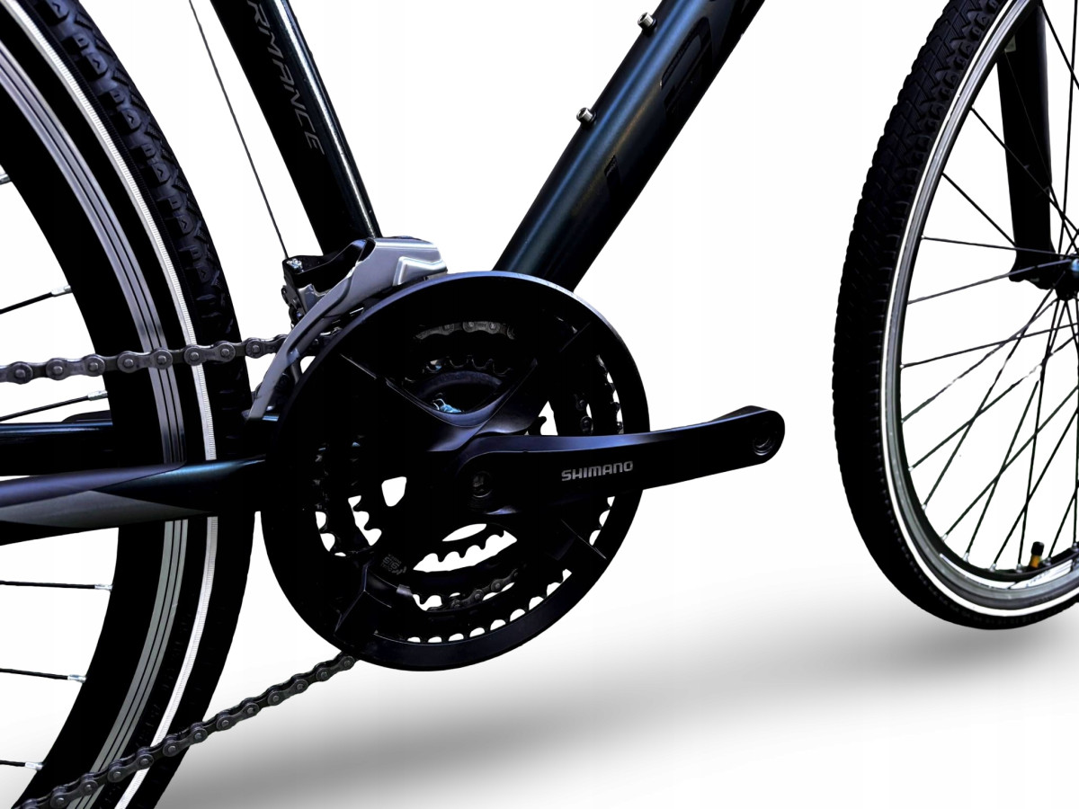 ROWER CROSSOWY LAZARO LRO PERFORMANCE RAMA 17" KOŁA 28" ACERA 3X8 SRSUNTOUR