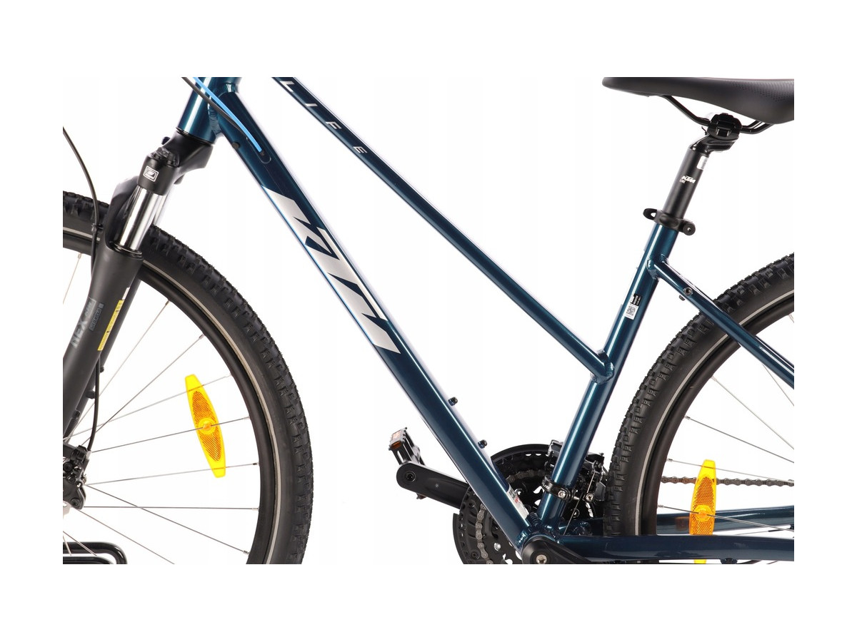 ROWER CROSSOWY KTM X-LIFE ROAD RAMA 43CM KOŁA 28" SHIMANO ALIVIO 3X9