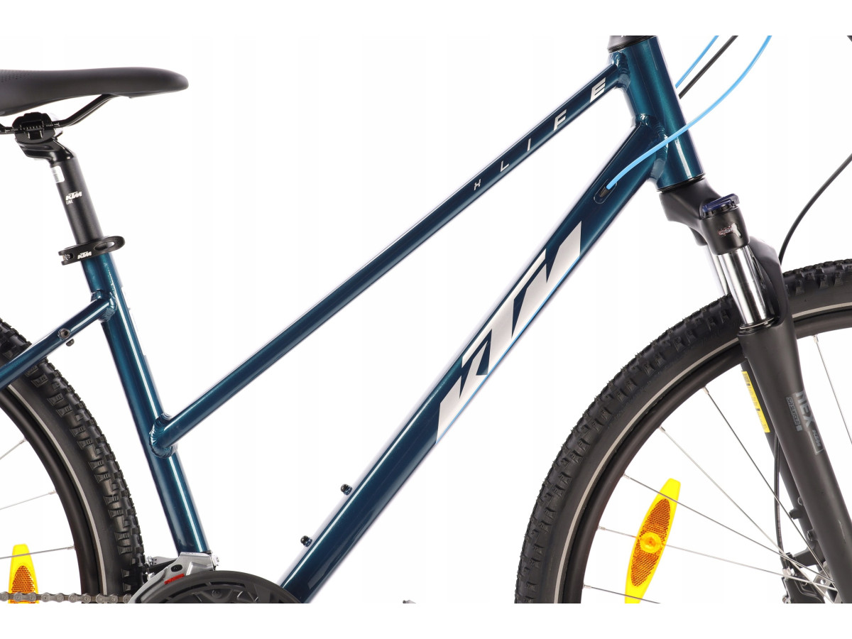 ROWER CROSSOWY KTM X-LIFE ROAD RAMA 43CM KOŁA 28" SHIMANO ALIVIO 3X9