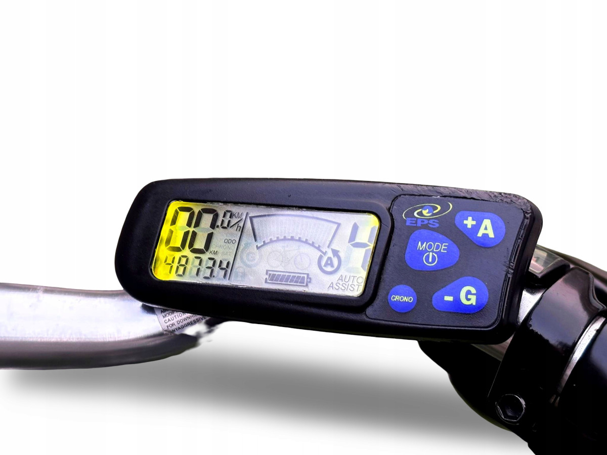 ROWER ELEKTRYCZNY DAMKA MUSTANG RAMA 48CM KOŁA 28" BIONX PRZEBIEG 4873KM