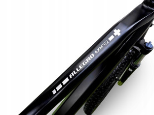 ROWER ELEKTRYCZNY MTB ALLEGRO AXM02 RAMA 18,5" KOŁA 27,5" PRZEBIEG 994KM