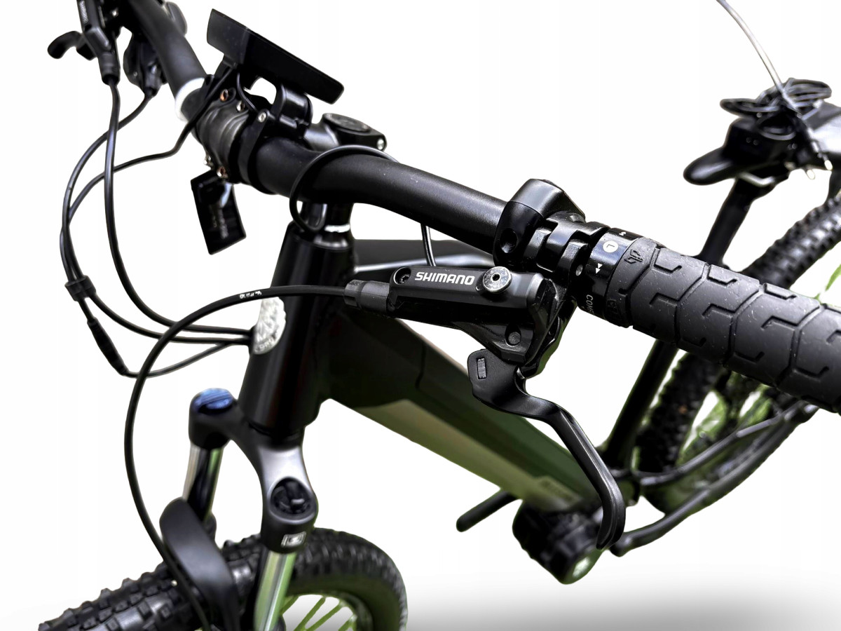 ROWER ELEKTRYCZNY MTB ALLEGRO AXM02 RAMA 18,5" KOŁA 27,5" PRZEBIEG 994KM