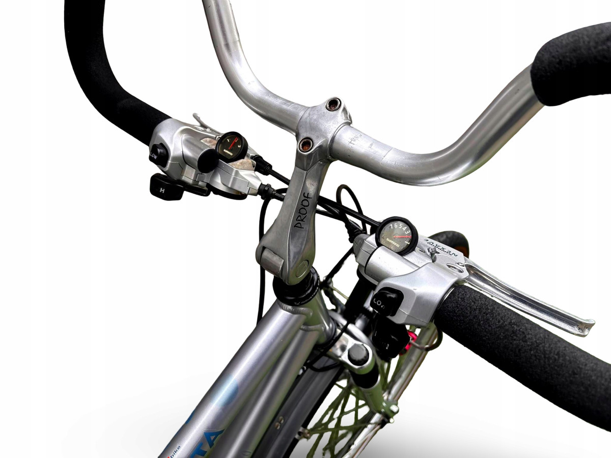 ROWER TREKKINGOWY RETRO CRESTA GIRO RAMA 48CM KOŁA 28" SHIMANO NEXAVE