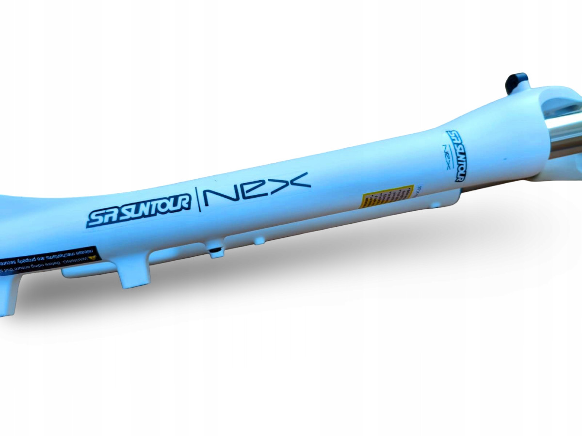 AMORTYZATOR ROWEROWY SR SUNTOUR NEX KOŁO 28" QR9 SKOK 63MM STERÓWKA GWINT