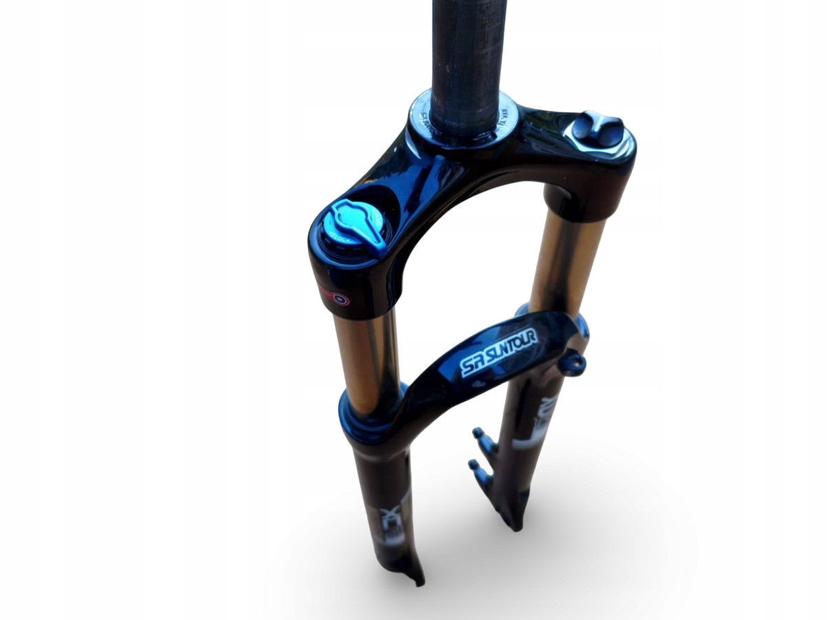 AMORTYZATOR ROWEROWY POWIETRZNY SR SUNTOUR XCR32 KOŁO 26" SKOK 120MM QR9MM