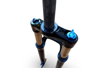 AMORTYZATOR ROWEROWY POWIETRZNY SR SUNTOUR XCR32 KOŁO 26" SKOK 120MM QR9MM