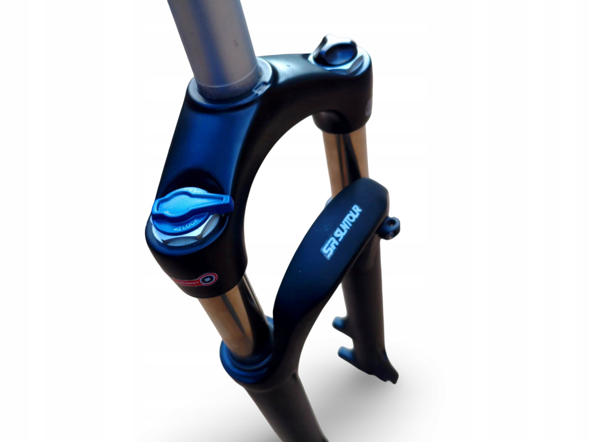 AMORTYZATOR ROWEROWY SR SUNTOUR XCR AIR KOŁO 24" SKOK 63MM BLOKADA QR9