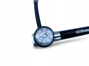 POMPKA DO AMORTYZATORÓW ROWEROWYCH AIRBONE ZT-801 KOMPAKTOWA LEKKA 300PSI