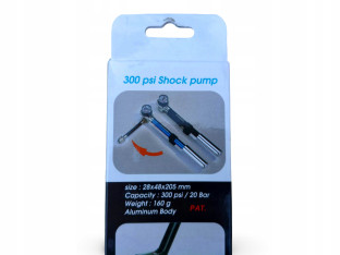 POMPKA DO AMORTYZATORÓW ROWEROWYCH AIRBONE ZT-801 KOMPAKTOWA LEKKA 300PSI