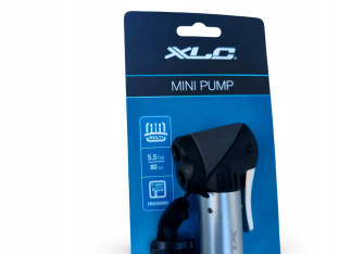 POMPKA ROWEROWA RĘCZNA UNIWERSALNA XLC PU-M01 SREBRNA MINI KOMPAKTOWA