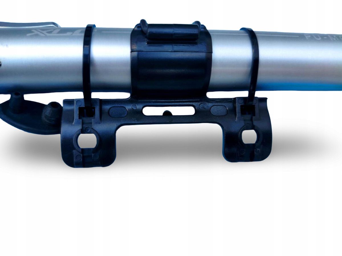 POMPKA ROWEROWA RĘCZNA UNIWERSALNA XLC PU-M01 SREBRNA MINI KOMPAKTOWA