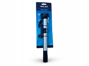 POMPKA ROWEROWA RĘCZNA UNIWERSALNA XLC PU-M01 SREBRNA MINI KOMPAKTOWA