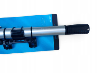 POMPKA ROWEROWA RĘCZNA UNIWERSALNA XLC PU-M01 SREBRNA MINI KOMPAKTOWA
