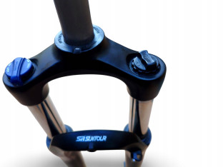 AMORTYZATOR ROWEROWY SR SUNTOUR XCT 30 KOŁO 29" SKOK 100MM BLOKADA QR 9MM