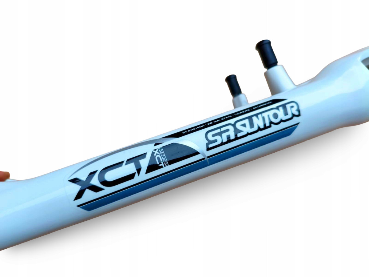 AMORTYZATOR ROWEROWY SR SUNTOUR XCT28 KOŁO 26" SKOK 100MM V-BRAKE QR 9MM