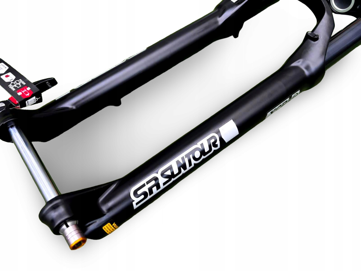 AMORTYZATOR SR SUNTOUR XCR34 29” TAPERED SKOK 130MM OŚ QLOC 15×110 BLOKADA