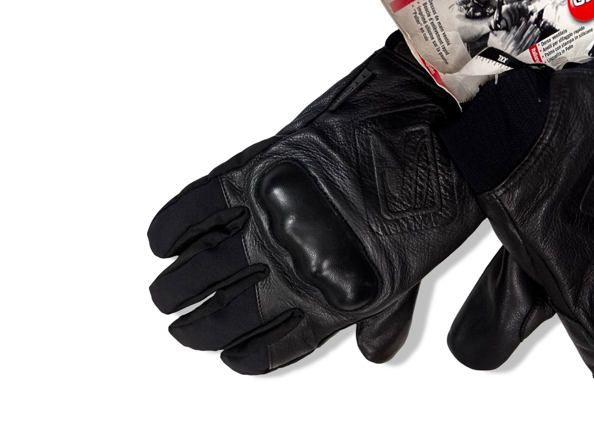 RĘKAWICZKI ROWEROWE SCOTT ROZMIAR L ZIMOWE CIEPŁE SKÓRZANE CZARNE