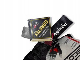 RĘKAWICZKI ROWEROWE SCOTT ROZMIAR L ZIMOWE CIEPŁE SKÓRZANE CZARNE