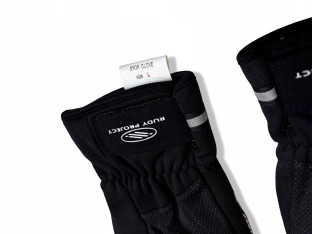 RĘKAWICZKI ROWEROWE RUDY PROJECT ROZMIAR XL ZIMOWE CIEPŁE CZARNE