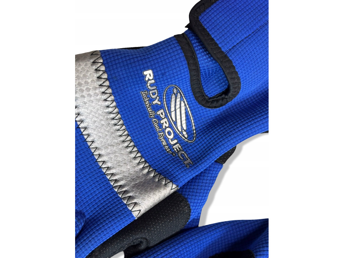 RĘKAWICZKI ROWEROWE RUDY PROJECT ROZMIAR XL ZIMOWE CIEPŁE NIEBIESKIE