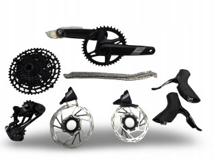 KOMPLETNY ZESTAW NAPĘDU SRAM APEX / EAGLE 1X12 GROUPSET GRAVEL SZOSA