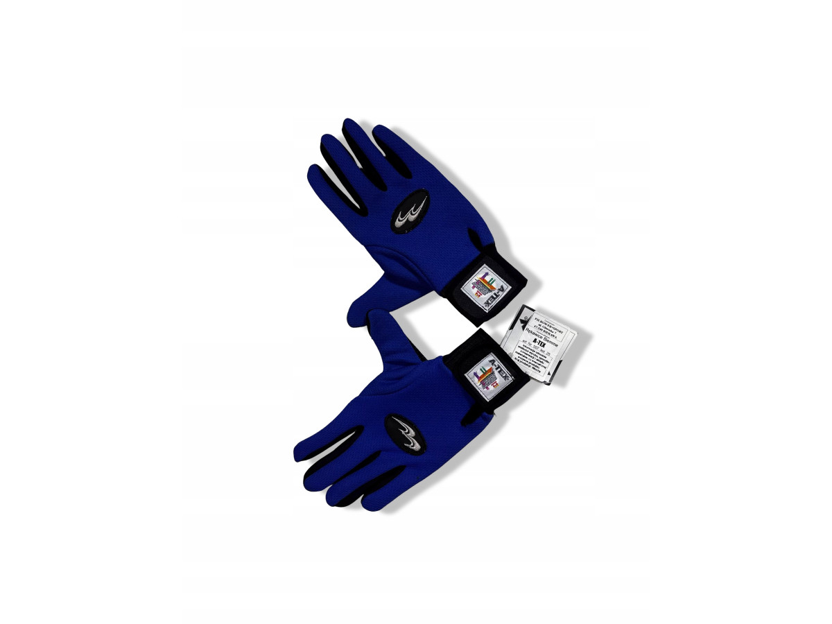 RĘKAWICZKI BIEMME NIEBIESKIE OCIEPLANE OCHRANIACZE ZIMOWE ROZMIAR S