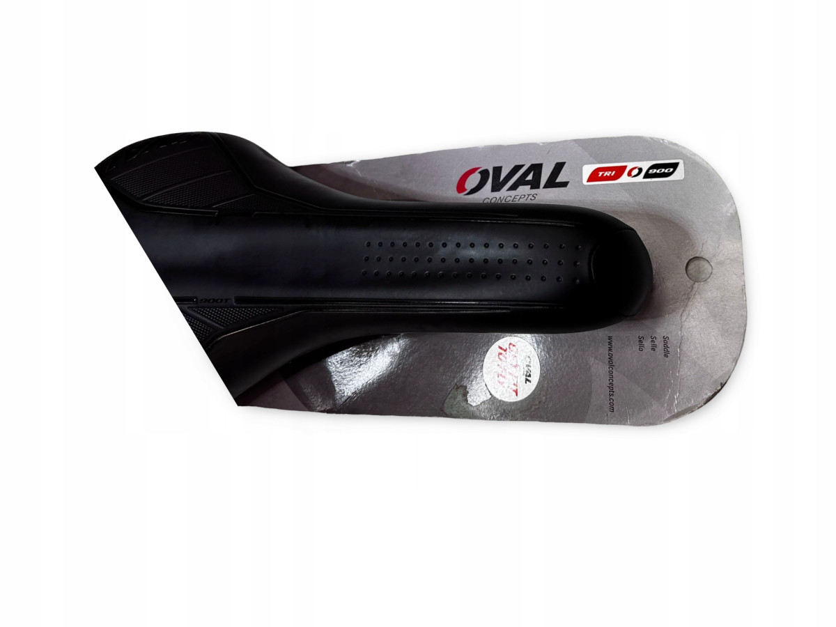 SIODEŁKO ROWEROWE OVAL 900 TRIATHLON SADDLE CZARNE SZOSOWE CARBON