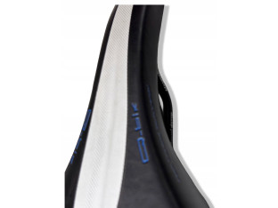 SIODEŁKO ROWEROWE SELLE ITALIA Q-BIK FLEX CONTROL SZOSOWE MTB CZARNO-BIAŁE