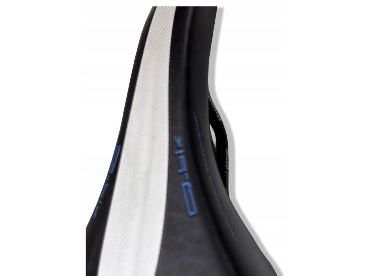 SIODEŁKO ROWEROWE SELLE ITALIA Q-BIK FLEX CONTROL SZOSOWE MTB CZARNO-BIAŁE