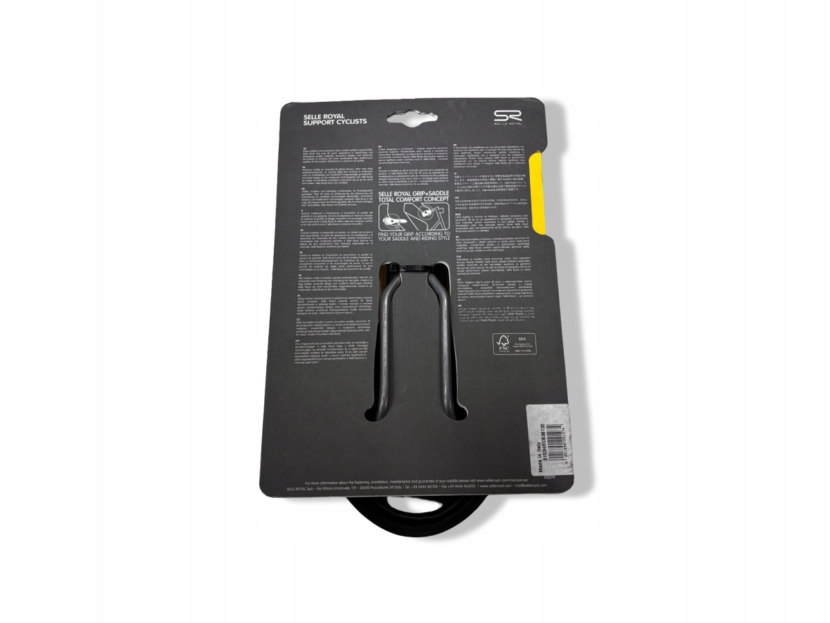 SIODEŁKO SELLE ROYAL DARDO CZARNE SZOSOWE MTB WŁOSKIE