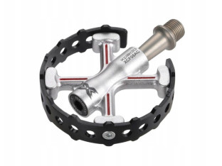 PEDAŁY XPEDO TRAVERSE 6 PLATFORMOWE BLACK ALUMINIUM CROMO XCF06AC