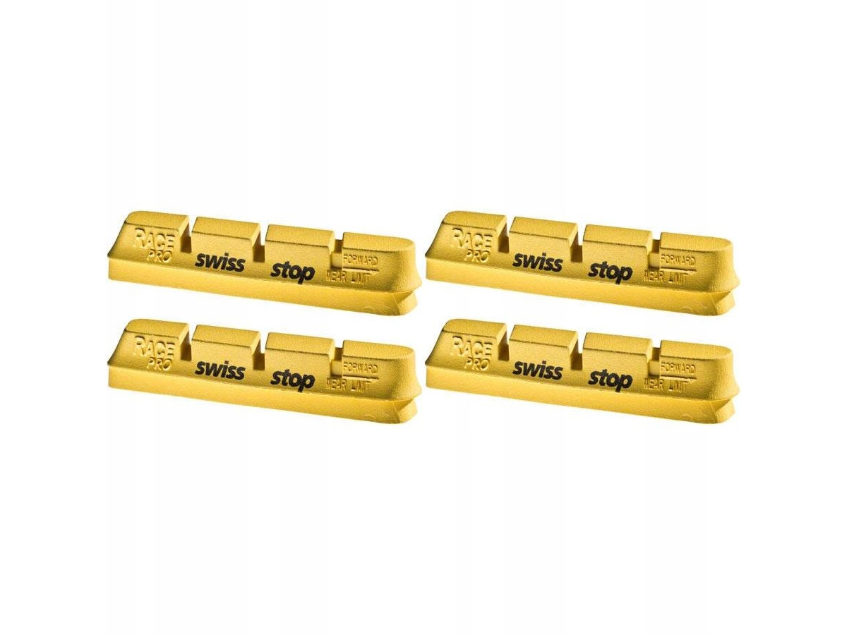 KLOCKI HAMULCOWE SWISSSTOP RACE PRO ŻÓŁTE V-BRAKE YELLOW KING