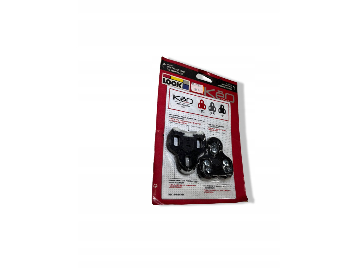 BLOKI DO PEDAŁÓW LOOK KEO CLEATS CZARNE 0 STOPNI SZOSOWE SPD-SL