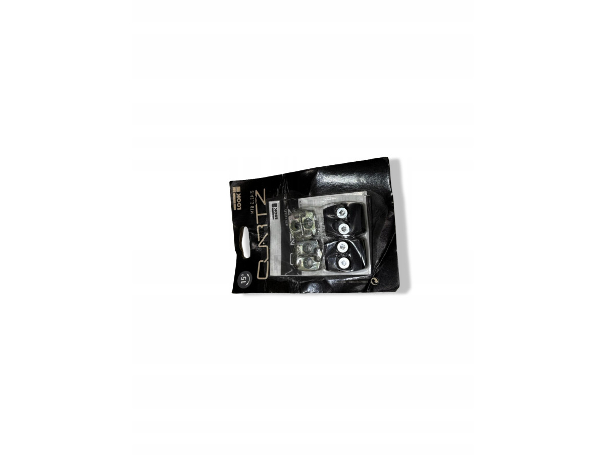 BLOKI DO PEDAŁÓW LOOK QUARTZ SKIN SPD MTB 15 STOPNI ZESTAW