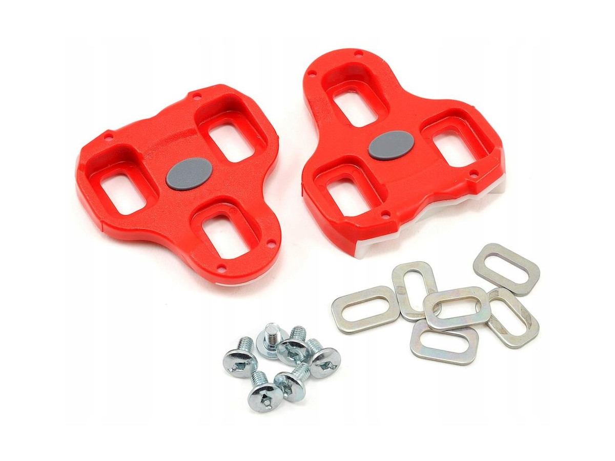 BLOKI DO PEDAŁÓW LOOK KEO CLEATS CZERWONE 9 STOPNI