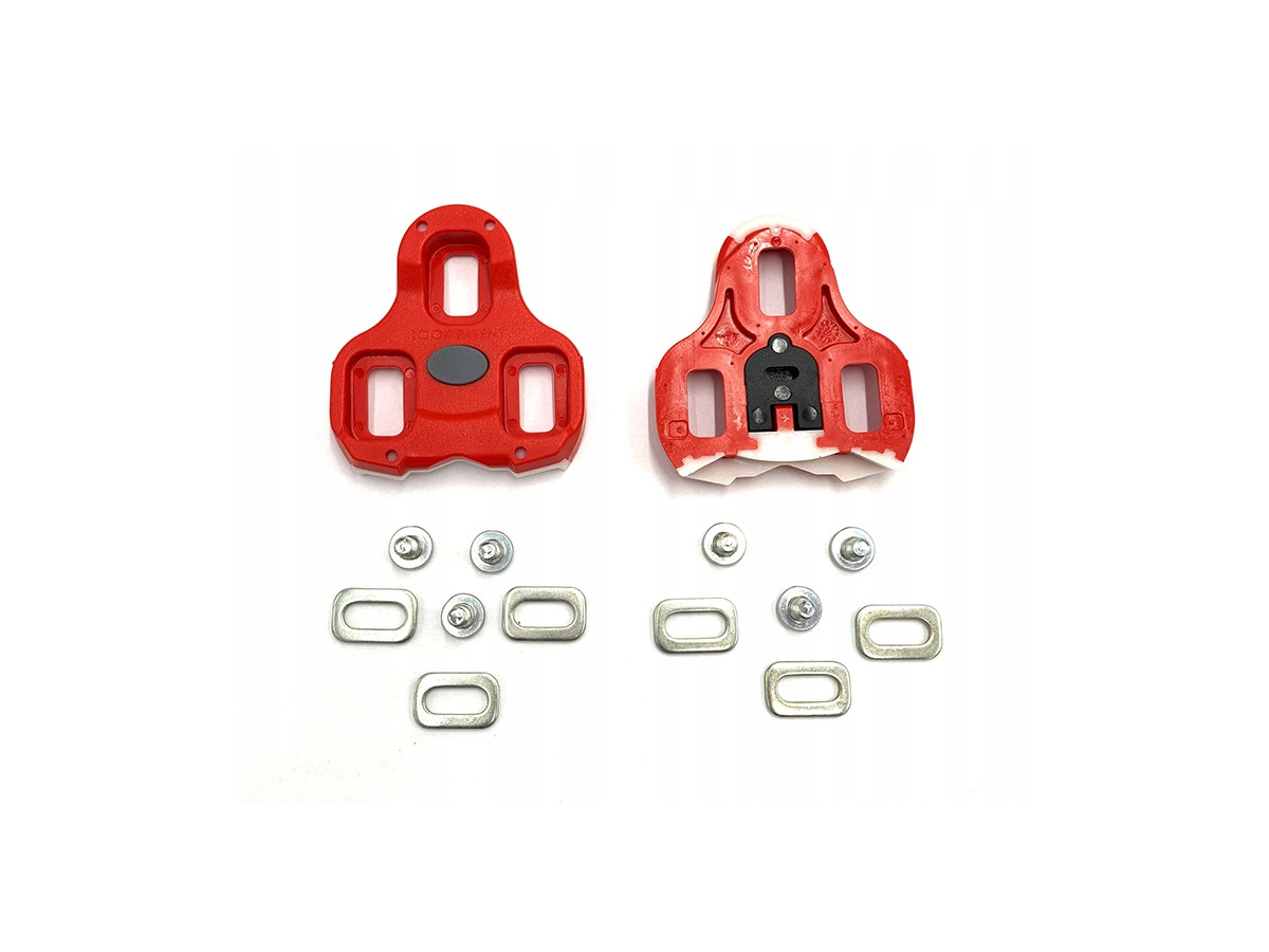 BLOKI DO PEDAŁÓW LOOK KEO CLEATS CZERWONE 9 STOPNI