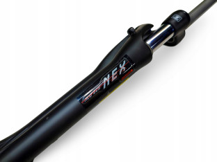 AMORTYZATOR ROWEROWY SR SUNTOUR E25 NLO NEX KOŁO 28" QR9MM SKOK 63MM 1,1/8"