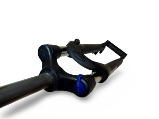 AMORTYZATOR ROWEROWY SR SUNTOUR E25 NLO NEX KOŁO 28" QR9MM SKOK 63MM TARCZA