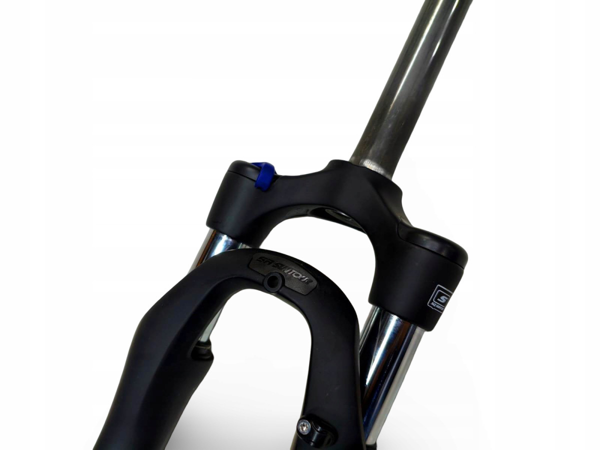 AMORTYZATOR ROWEROWY SR SUNTOUR E25 NLO NEX KOŁO 28" QR9MM SKOK 63MM TARCZA