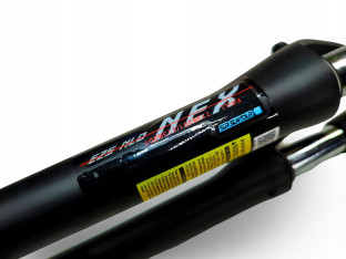 AMORTYZATOR ROWEROWY SR SUNTOUR E25 NLO NEX KOŁO 28" QR9 SKOK 63MM 1,1/8"