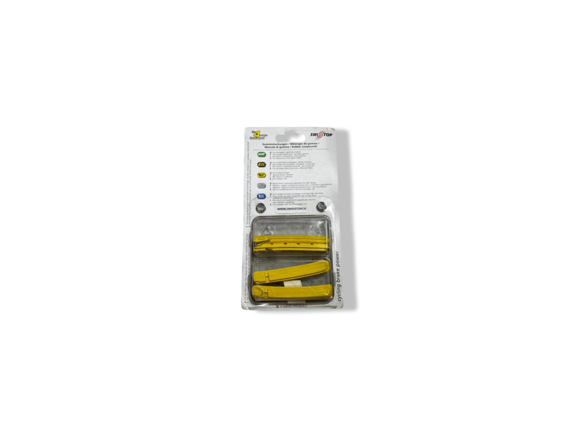 KLOCKI HAMULCOWE SWISSSTOP RX YELLOW KING CARBON RIMS X4 KOMPLET