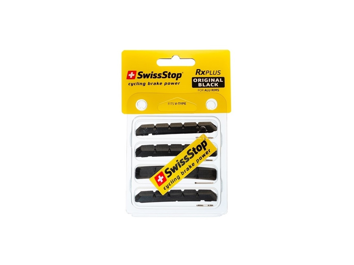 KLOCKI HAMULCOWE SWISSSTOP RX POWER BLACK V-BRAKE SZOSOWE