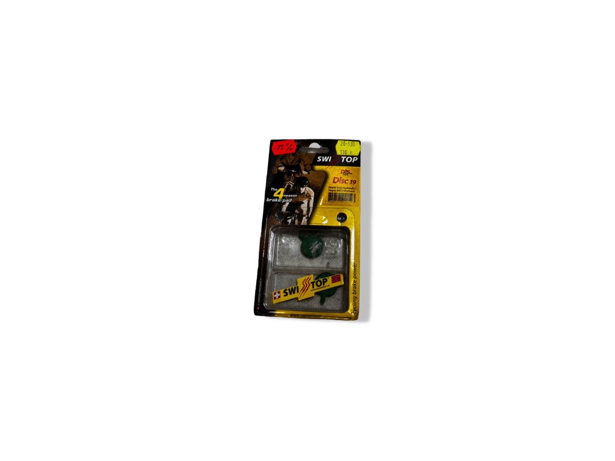 KLOCKI HAMULCOWE SWISSSTOP DISC 19 ORGANIC HAYES SOLE HYDRAULIC HAYES MX3